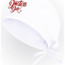 Valor Unisex Beyaz Doctor Day Temalı Hastane Bonesi