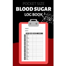 Valor Blood Sugar Log Book Pocket Size: 2 Years Diabetes Diary, Weekly Diabetic Glucose Tracker Journal,