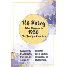 Valor Us History What Happened In 1930 The Year You Were Born: Write All Exciting Events Happened In 1930