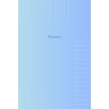 Valor Blue And Green 13-Month Calender Style Planner For Any Year