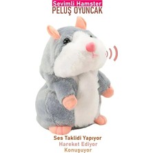 Valor Ses Tekrar Eden Hamster Fare Interaktif Oyuncak, Çok Renkli