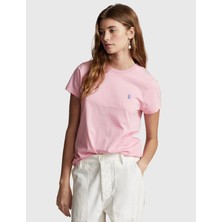 Ralph Lauren Klasik Kesim Pamuklu Jersey Bisiklet Yaka Tişört 100080721
