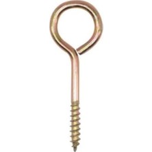 Valor Kapalı Kancalı Piton 20X80 Mm, Çelik Montaj Aparatı, Metal Piton Kanca, 10 Adet