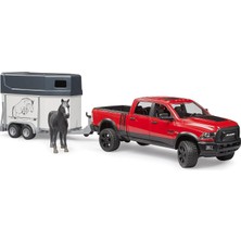 Valor Bruder - Ram 2500 Pickup ve At Nakil Römorku Ölçekli Model