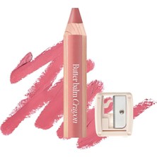Valor Clio Kremsi, Kalem Şeklinde Renkli Dudak Balmı & Kalemtıraş Clio Butter Balm Crayon 001 Pink Poster