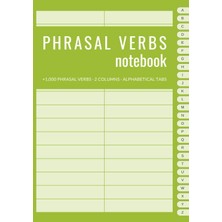 Valor Independently Published Phrasal Verbs Notebook: 2 Columns With Alphabetical Tabs, Size A5, To Impro