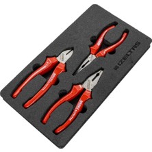 Valor Izeltas Izeltaş Opak Seri 160 mm Pense Yankeski Kargaburun Seti 3 Parça