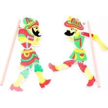 Valor Takaloğlu Hacivat ve Karagöz Oyun Seti Cek-Hacko