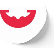 İberk 30 Adet - 5.5 cm Sticker Etiket - Vektörel Ülke Bayraklı Rapa-Nui Rapa Nui Bayrağı
