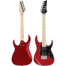 Valor Maxword DE-150RD-50AMP Maple Klavye Hh Yüksek Kaliteli 50W Amfili Elektro Gitar Seti