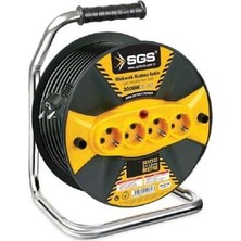 Valor Sgs Makaralı Uzatma Kablo Extra 2,5 x 30 mt