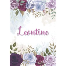 Valor Leontine: Taccuino A5 | Nome Personalizzato Leontine | Regalo Di Compleanno Per Moglie Mamma Sorell