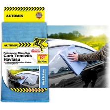 Valor Automix Cam Temizlik Bezi 50X50 cm | Çiziksiz ve Yüksek Emici Oto Bezi | Pratik Temizlik