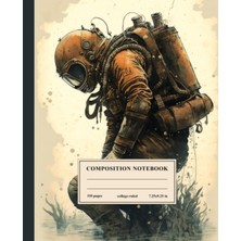 Valor Independently Published Composition Notebook College Ruled: The Daring Dive: Vintage Composition Bo