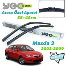 Valor Yeo Mazda 3 ile Uyumlu Silecek Takımı 2003-2009