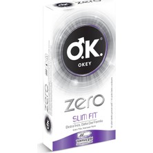 Valor Okey Zero Slim Fit 10'lu Prezervatif
