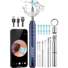 Valor Jegoat Kulak Balmumu Temizleme Aracı Kamera, Kameralı Kulak Temizleyici, Kulak Temizleme Kiti 1296P