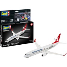 Valor Revell 63772 Model Seti Boeing 737-800 "türk Hava Yolları 1:144 Ölçekli Yapısız Plastik Model Kiti