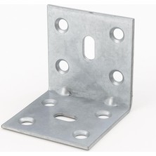 Valor Metal L Demir 40X40X40 mm (50 Adet) Raf Dolap Mobilya Köşe Bağlantı Aparatı Duvar Sabitleme Seti