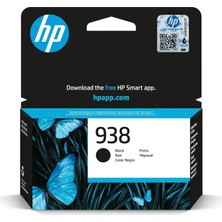 Valor Hp 938 Orijinal Mürekkep Kartuşu, Siyah (4S6X8PE)