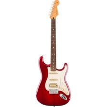 Valor Fender Player Ii Stratocaster Hss Transparent Cherry Burst (Chambered) - Slab Rosewood Elektro Gita