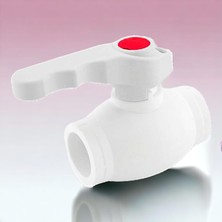 Valor BADEM10 Küresel Pprc Ekonomik Vana Plastik 32'lik Pvc Vanası Dişsiz Aç Kapa Boru Kaynak Makine Bağl