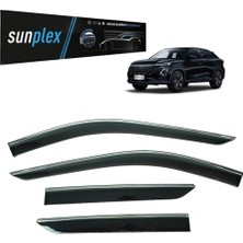 Valor Sunplex Kromlu Cam Rüzgarlığı Chery Omoda 5 2023-2025 ile Uyumlu-