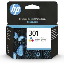 Valor Hp Mürekkep Kartuş 165 Sayfa (CH562EE), 301 Renkli