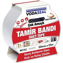 Valor Vodaseal Çok Amaçlı Tamir Bandı, 50MMX25MT, Beyaz