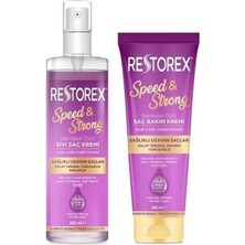 Valor Restorex Speed Strong Sıvı Saç Kremi 200 Ml&krem 250 ml