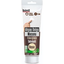 Valor Ahşap Parke Tamir Macunu Beyaz Renk Mobilya Masa Dolgu Çatlak Çizik Giderici 125 ml Kullanıma Hazır