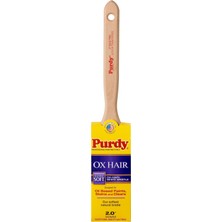 Valor Purdy 144300030 Ox-O-Ince Ox-Saç Fırçası/beyaz Çin Bristle Ressam Fırçası Düz, 3 Inç, 144300020