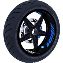 Valor Gp Racing Azur Mavi Iç Jant Şeridi Sticker
