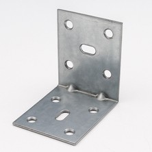 Valor Metal L Demiri (25 Adet) 40X50X50 mm Ince Gönye Mobilya Duvar Sabitleme Bağlantı Aparatı
