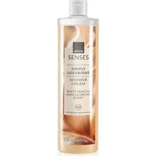 Valor Avon Senses Simply Luxurious Beyaz Şeftali ve Vanilya Kokulu Krem Duş Jeli 500 Ml.