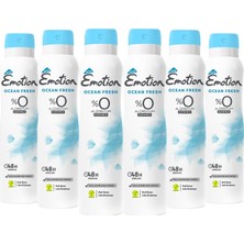 Valor Emotion Ocean Fresh Kadın Deodorant 6X150ML