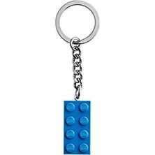 Valor LEGO Brick 853993 2x4 Bright Blue Keyring