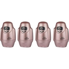 Valor Serve E-Bot Silgili Kalemtiras Metalik Roze 4lu Set
