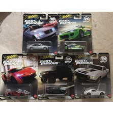 Valor Hot Wheels Premium Fast And Furious 25. Yıl Özel Koleksiyon Araba Seti, 5'li Paket, 3+ Yaş, Model H
