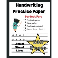 Valor Handwriting Practice Paper: Perfect Practice Paper For Young Writers - 200 Pages Of Manuscript Shee