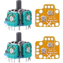 Valor Ps5 Analog Drift Fix 2+2 Set Playstation 5 Kol Joystick Motor Tamir Yedek Parça