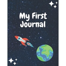 Valor My First Journal: Draw And Write 100 Story Pages With Dotted Lines – Space And Planets