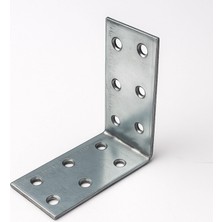 Valor L Demir Gönye (25 Adet) 30X60X60 mm Metal Mobilya Bağlantı Aparatı Raf Köşe Sabitleme Demiri