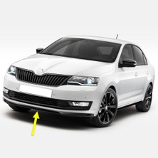 Valor Ön Tampon Alt Kaplama Spoyler 5JA807611 Skoda Rapid ile Uyumlu 2017-2021