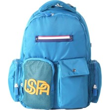 Valor U.s. Polo Assn. Uspa PLCAN23195 Okul Sırt Çantası, Lise, Üniversite Mavi