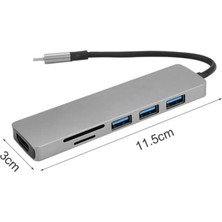 Uslucan Alışveriş Airsky HC74C 6 In 1 Hdmı Çevirici
