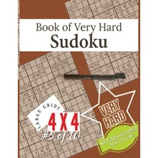 Valor Independently Published Book Of Very Hard Sudoku: Color Brown - Classic Grid Game With A Hard Level