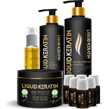 Valor Keratin Yağlı Saç Botoksu No 2 (Onarım + Yoğun Nem) Keratin Bakım Seti - Yanan Yıpranan Kuru Saçlar