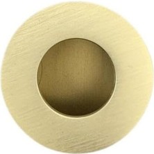 Valor System 7480 Mat Altın Renkli Gömme Kulp 16 mm Renksiz Tek Ebat SSY7480 0016 Bb