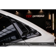Tek Off Road Garage Cıvıc Fk7 2016-2020 Içın Uyumlu Hb Kelebek Kaplama Pıano Black